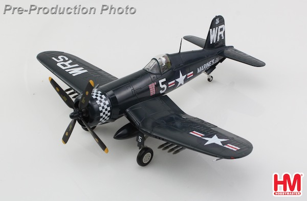 Vought F4U-4 Corsair BuNo 97380, Capt. Phillip C. Delong, VMF-312, USS Bataan, April 1951 HA8228