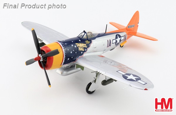 P-47D Thunderbolt "Tarheel Hal" Lt. 'Ike' David, 366 FS, 358 FG, May, 1945  HA8414