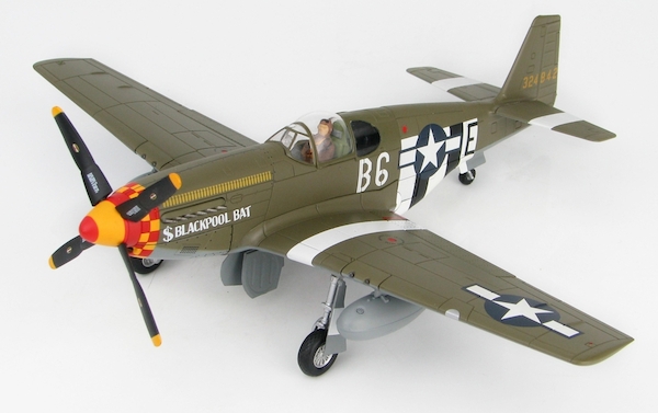P51B Mustang USAAF, "Blackpool Bat" 324842, 363rd FS/357 FG, WWII  HA8512