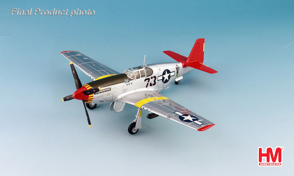 P51C Mustang USAAF "Alice-Jo" flown by Pilot Capt. Wendell Pruitt,  302nd FS, Ramitelli, Italy 1944  HA8517