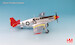 P51C Mustang USAAF "Alice-Jo" flown by Pilot Capt. Wendell Pruitt,  302nd FS, Ramitelli, Italy 1944  HA8517