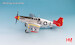 P51C Mustang USAAF "Alice-Jo" flown by Pilot Capt. Wendell Pruitt,  302nd FS, Ramitelli, Italy 1944  HA8517
