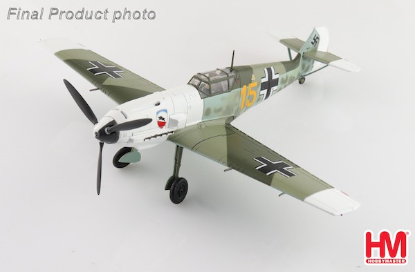 Messerschmitt Bf109E-3 Luftwaffe "Karl Wolff" Yellow 15, III/JG 52, France, August 1940 HA8723