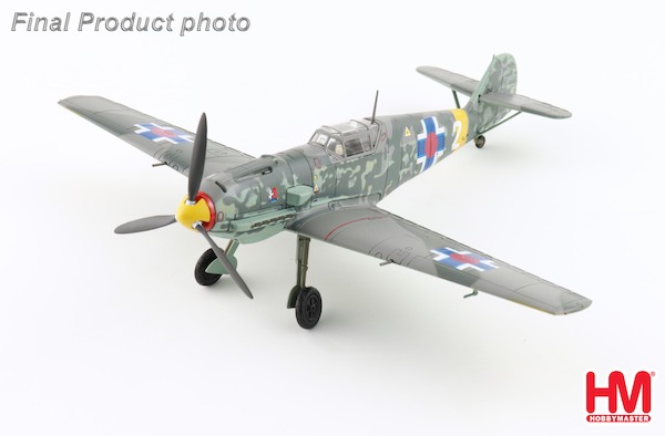 Messerschmitt Bf109E-3 "Jan Reznak" white2, 13.(slow.)/JG 52, Krasnodar, Jan 1943  HA8724