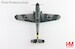 Messerschmitt Bf109F-2 Luftwaffe "Cabo Mecanico Zaro" Black 7, 2 Escuadrilla Azulm, Russia, 1942  HA8765
