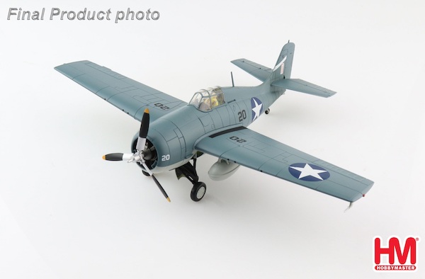 Grumman F4F-4 Wildcat US Navy, flown by Machinist Donalad Runyon, VF-6, USS Enterprise, 1942 HA8906