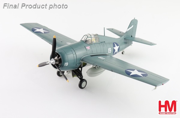Grumman F4F-4 Wildcat US Navy, "Battle of Santa Cruz" white 19, Lt. Swede Vejtasa, VF-10, USS Enterprise, Oct 1942  HA8910