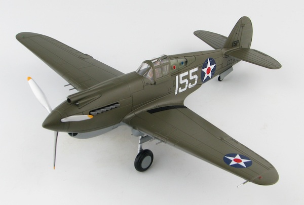 Curtiss P40B Curtiss Warhawk White 155, 47th PS, 15th PG, Wheeler Field,  Hawaii, Dec 7, 1941  HA9202