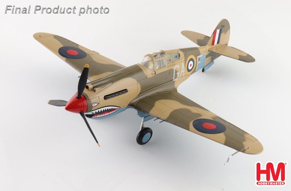 Curtiss Tomahawk Mk. IIB "Neville F. Duke" GA-F, 112 Sqn., RAF, Egypt, 194 HA9205