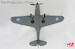 Curtiss P-40B Warhawk Diecast Model AVG Flying Tigers 3rd PS Hell's Angels, White 77, Robert Smith, Burma, November 1941  HA9207
