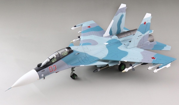 Sukhoi SU30SM Flanker C Red 03, 31st Fighter Aviation Regiment, Russian Air Force, 2015 HA9501