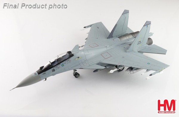 Sukhoi SU30MKM Flanker M52-18, TUDM, LIMA 2019 Malaysia HA9509