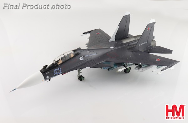 Sukhoi SU30SM Flanker C Blue 43, Russian Navy Aviation, Saki Airbase, 2016  HA9510