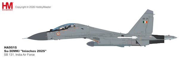 Sukhoi SU30MKI "Iniochos 2025" SB 131, India Air Force (w/Brahmos missile  HA9515