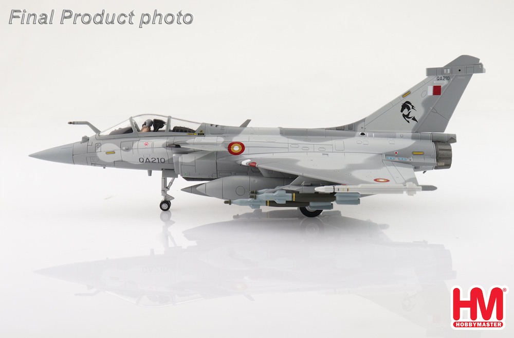 Hobbymaster HA9612 Dassault Rafale EQ QA210, Qatar Emiri Air Forc