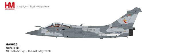 Rafale EI T-0318, 12th Air Sqn., TNI-AU, Indonesian Air Force May 2026 HA9623