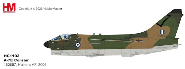 A7D Corsair II 160867, Hellenic AF, 2006  HC1102
