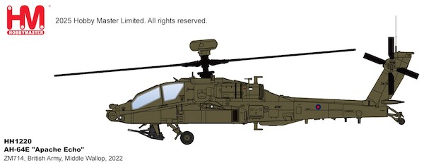 Boeing AH-64E Apache "Apache Echo" ZM714, British Army, Middle Wallop, 2022  HH1220