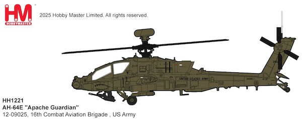 Boeing AH-64E Apache "Apache Guardian" 12-09025, 16th Combat Aviation Brigade , US Army HH1221