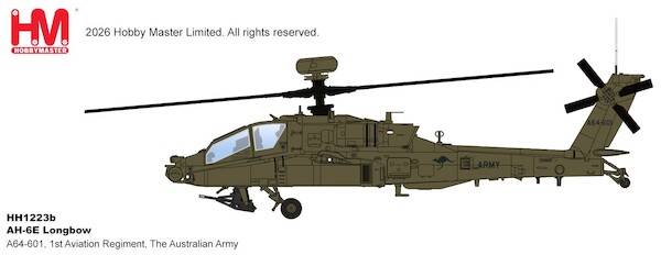 Boeing AH-64E Longbow  A64-601, 1st Aviation Regiment,  The Australian Army  HH1223b