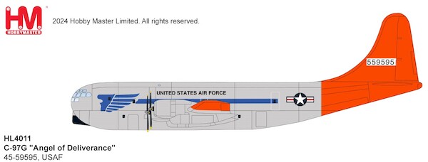 C97G Stratofreighter "Angel of Deliverance" 45-59595, USAF  HL4011