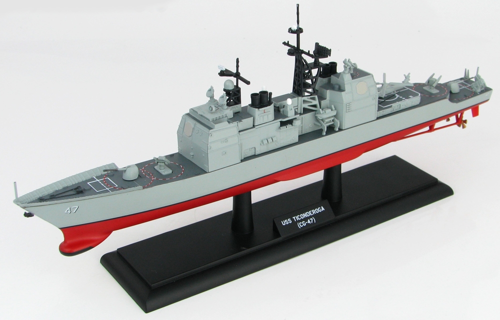 Hobbymaster HSP1001 USS Ticonderoga (CG47) Ticonderoga Class Gu