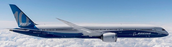 Boeing 787-10 Dreamliner Boeing Colors HG11137