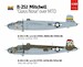North American B25J Mitchell Glassnose over MTO  01E024
