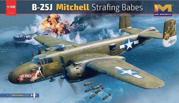 North-American B-25J Mitchell 'Strafing Babes' 01E36
