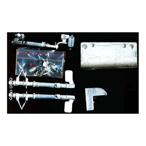 B25J/H Mitchell Metal Landing gear and nose weight(HK models) 01eA01