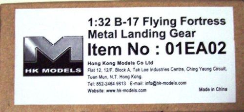 Boeing B17 Flying Fortress Metal Landing gear (HK models)  01eA02
