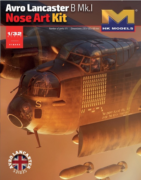 Avro Lancaster B Mk I Nose art kit  HKM01E33