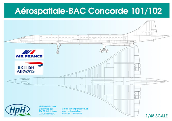 BAC Concorde 101/102 HPH48038L
