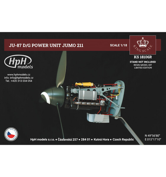 Power unit Junkers Ju87D/G (JUMO 211) HPHKS18106R