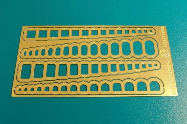Oval and Rectangle templates HQT008