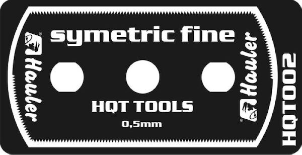 Stainless razor Saw symetric fine (1 pieces) HQT002