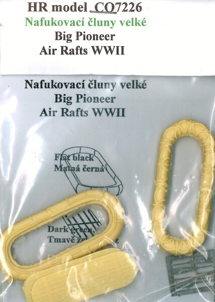 Large pioneer Air Rafts, inflatable Dingy WW2 co7226