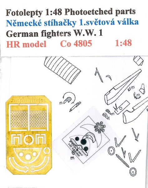 German fighters WW1 Detail set HCO4805