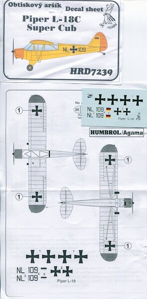 Piper L18C Super Cub (Luftwaffe)  HRD7239
