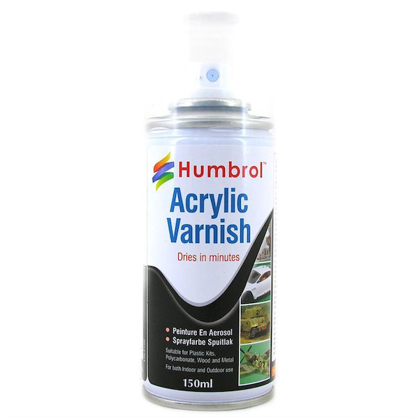 Acrylic Satin Varnish 135 Hobby Spray ad6135
