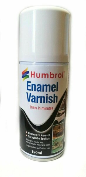 Enamel Matt Varnish 49 Hobby Spray ad6998