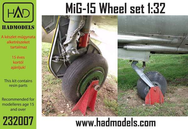 Mikoyan MiG15 Wheelset 232007