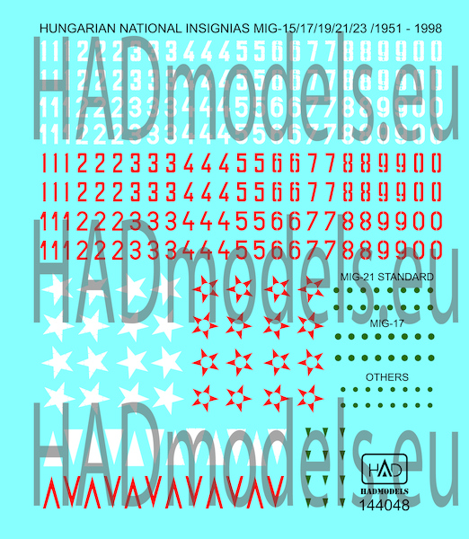 Hungarian National Insignia and Numbers post WW2 HAD144048