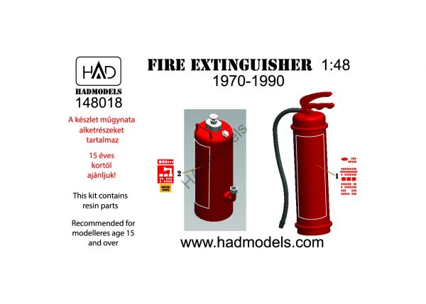 Fire extinguisher 1970-1980 (2 different types)  HAD148018