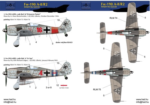Focke Wulf FW190A-8/R-8 HAD32039