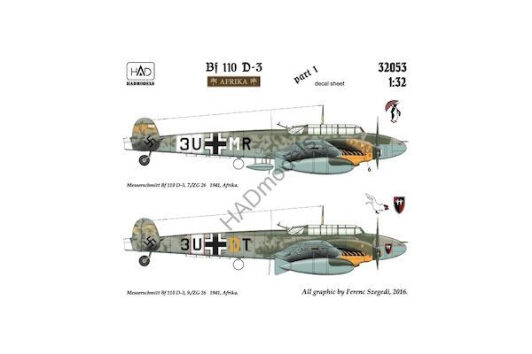 Messerschmitt BF110D-3  HAD32053