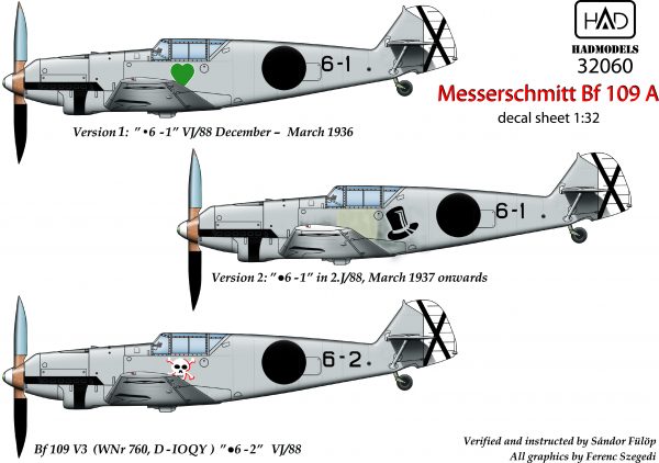 Messerschmitt BF109A (Condor Legion) HAD32060