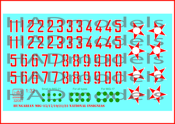 Hungarian national Insignia and Numbers post WWII part 1 HAD32061