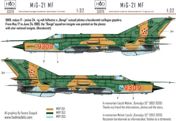 Mikoyan MiG-21MF (Hungarian AF) HAD32079