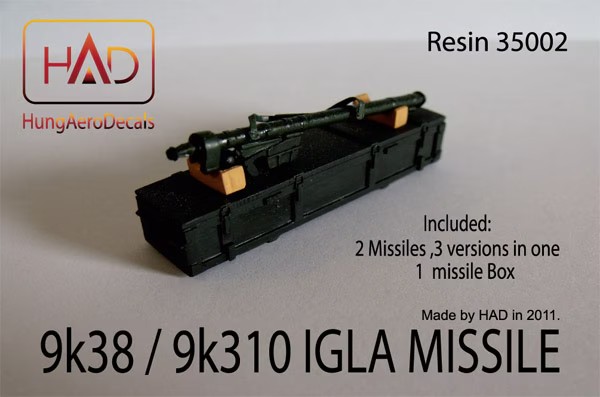 9K38/9K310 IGLA Missile HAD35002